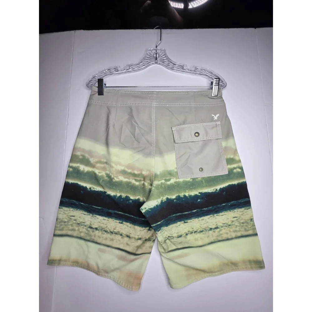 American Eagle Board‎ Shorts/Swimsuit Multicolor SZ: SMALL EUC